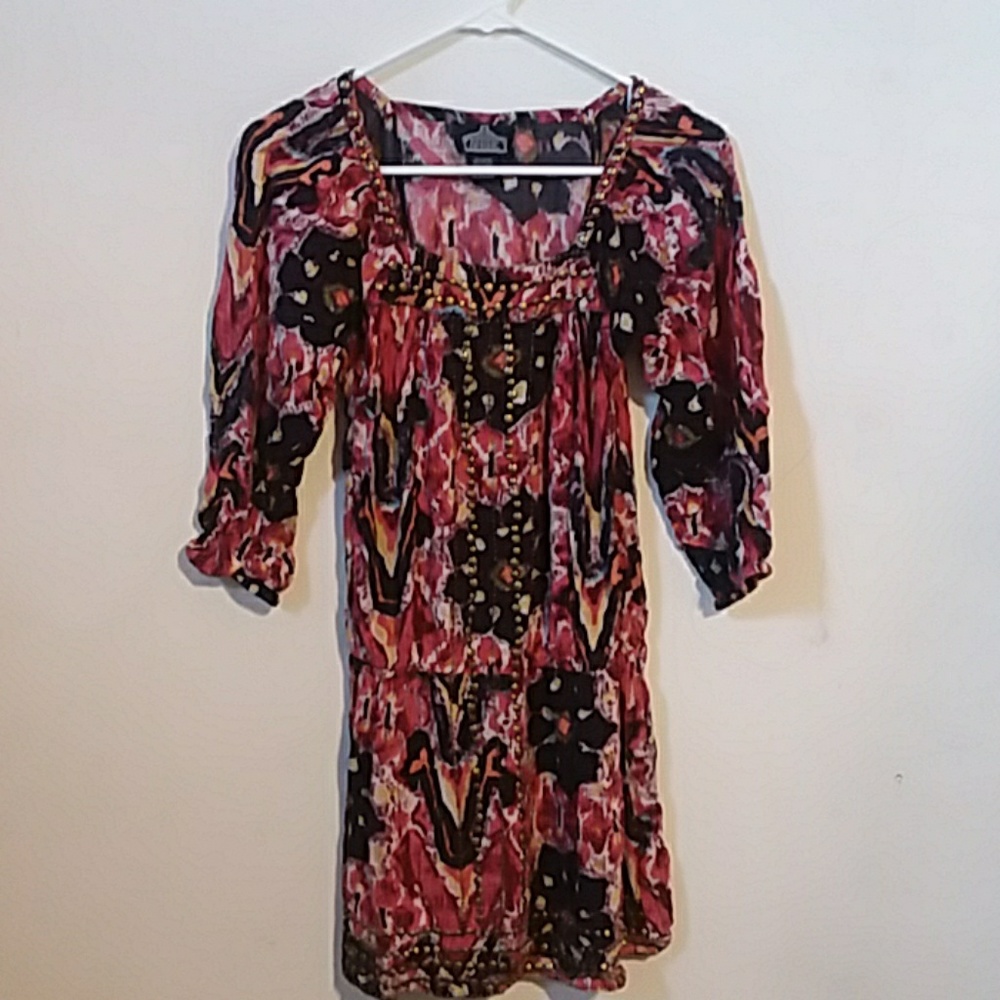 Patterned Dress by Angie